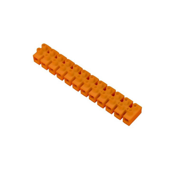 Клемма рядная оранжевая 12x16.0mm2