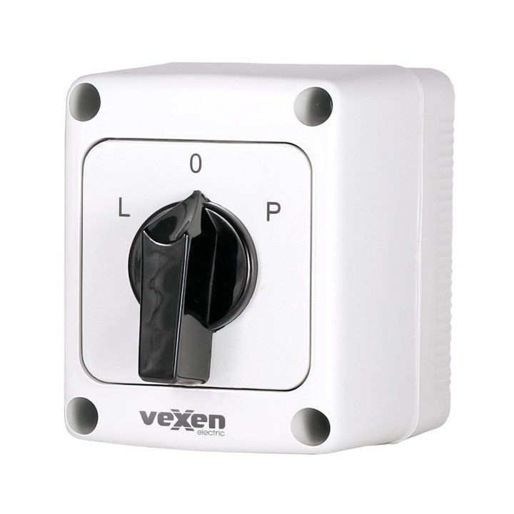 VEXEN paketslēdzis L-0-R 3P 16A IP65