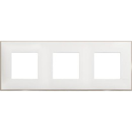 Классия Frames рамка белая матовая, 3 места