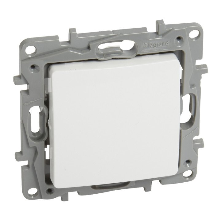 Legrand Niloe переключатель 1-местный 10A белый