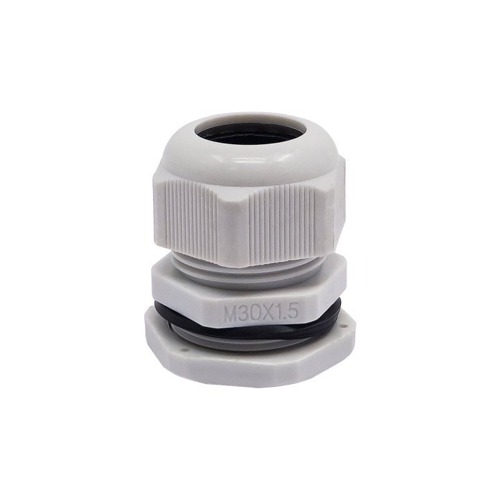 M30 plastmasas kabeļu ievads IP68 16-21mm