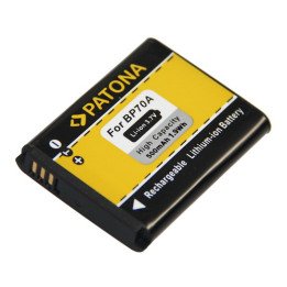 Patona PT1080 Battery Samsung SLB70A 500mAh Li-Ion