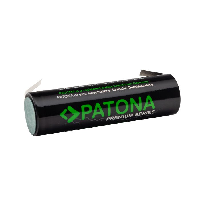 Patona PT6526 18650 Li-ion Battery 3000mAh 3.7V with Soldering Tabs