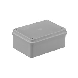 S-BOX nozarkārba IP65 120x80x50mm, pelēka