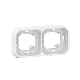 Legrand PLEXO суппорт встроенный 2-местный белый