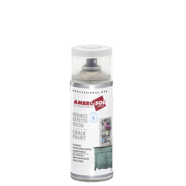 Krīts-aerosols mat krēmkrāsu balts uz ūdens bāzes