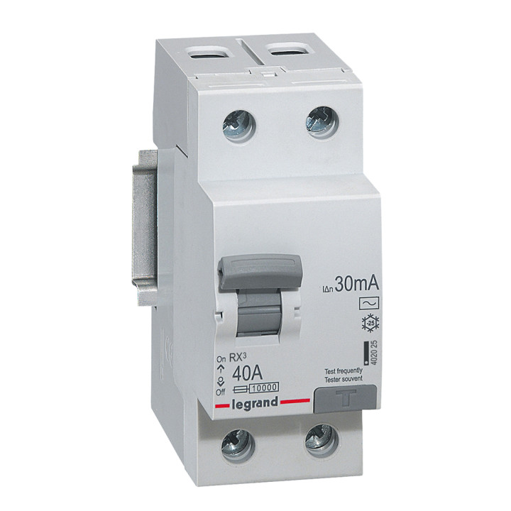 Legrand RX3 FI-slēdzis 2P 40A 30mA