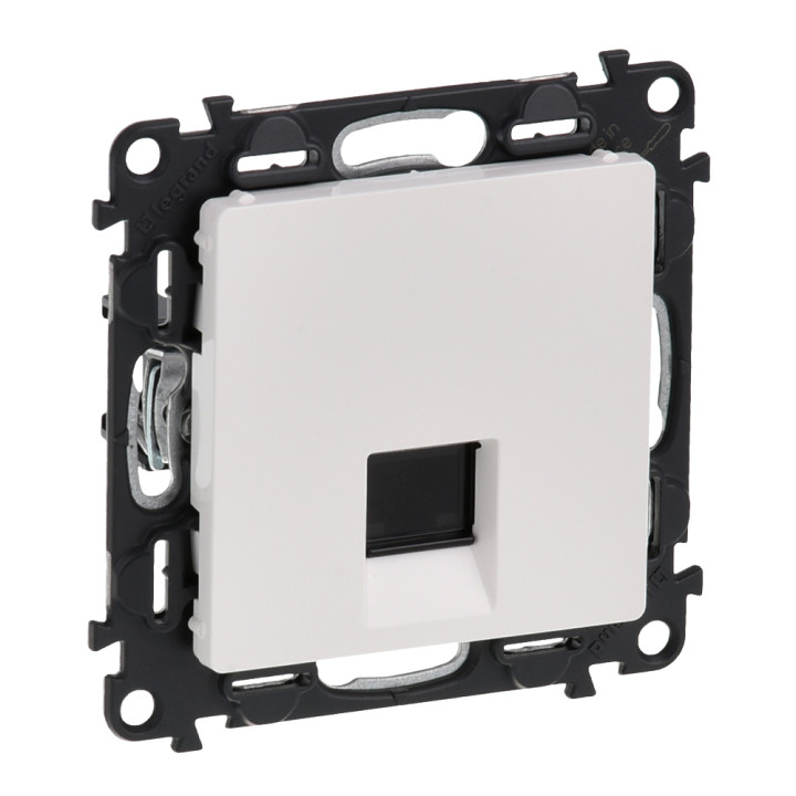 Valena Life RJ45 Cat.6 UTP lizdo, balta