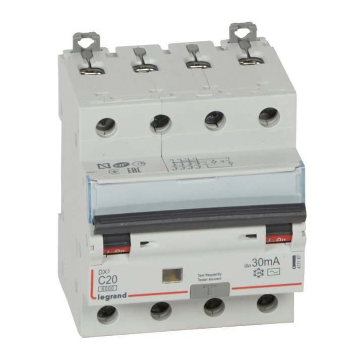 Legrand DX3 АВДТ 4П 20А AC 30мА