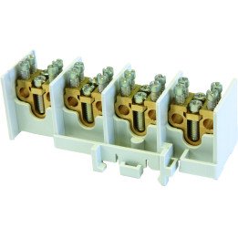 HLAK termināls bloks 25 A 4 poli 2×16 mm