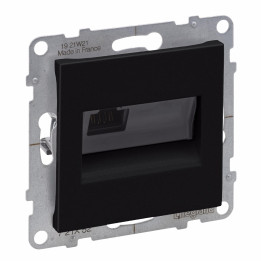 Legrand SUNO melna rozete RJ45 Cat.6 UTP