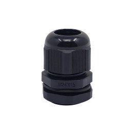 M24 кабельный ввод черный IP68 10-12mm