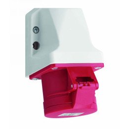 Розетка для монтажа на поверхность 5р 32а 400v, IP44, d52s31