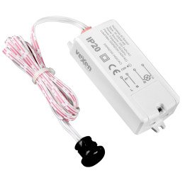 ALIO DS-500W-BB built-in, door-activated furniture motion sensor, 5cm, IP20, 500W