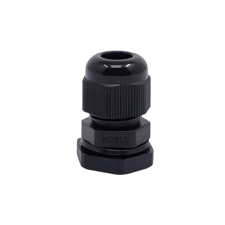 VEXEN VMG12B чёрный пластиковый кабельный ввод M12 3-6.5mm