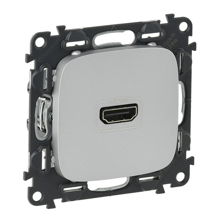 Valena Allure HDMI rozete alumīnija