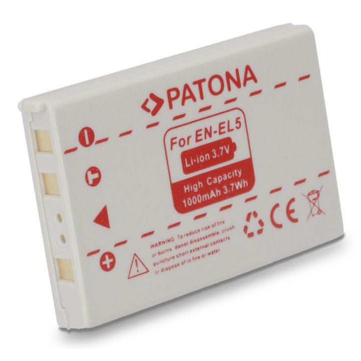 Patona Nikon EN-EL5 1000mAh Li-Ion аккумулятор