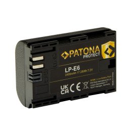Patona PT12125 Battery for Canon LP-E6 2000mAh Li-Ion Protect