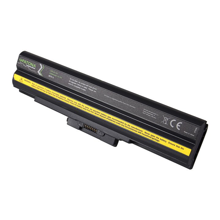 Patona PT2754 Laptop Battery for Sony VAIO VGP-BPL13/BPS13 5200mAh 11.1V Li-Ion