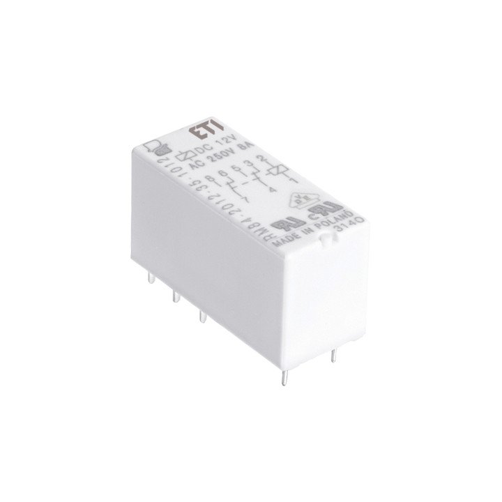ETI MER2-005DC миниатюрное реле 2 контакта