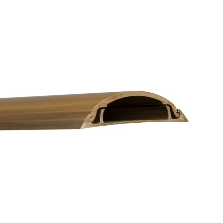 Напольный кабельный канал темно-коричневый 40x12mm
