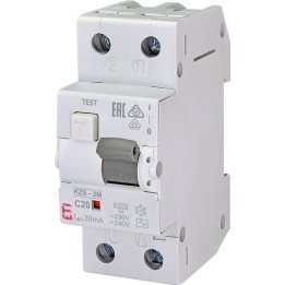 ETI KZS-2M C 20/0,03 дифавтомат AC