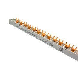 VEXEN монтажная шина 16mm2, 3P+N L1NL2NL3N, вилочная, 1м