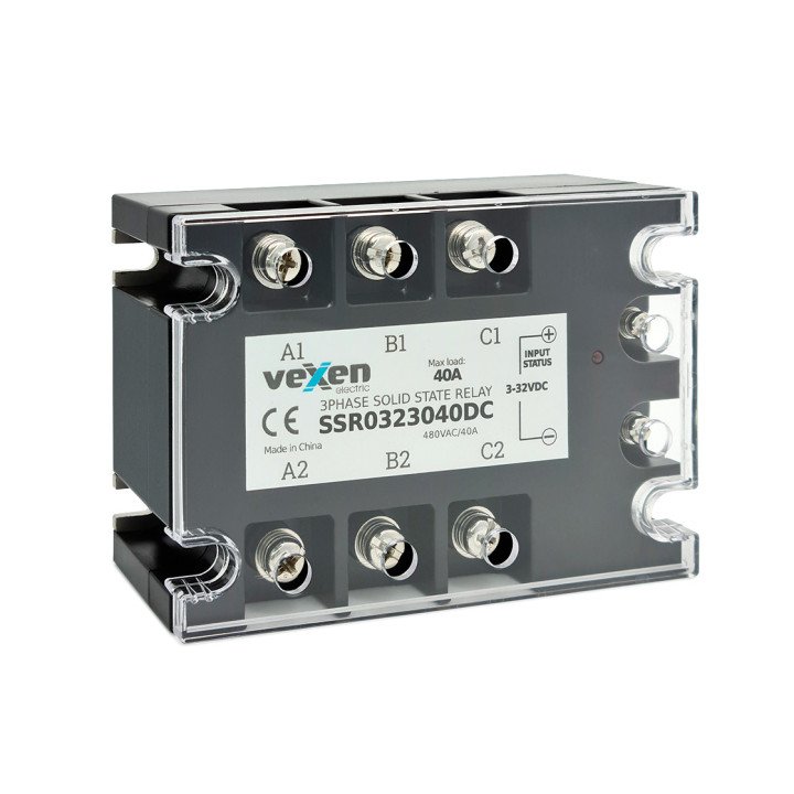 VEXEN SSR relejs 3NO 40A 3-32VDC