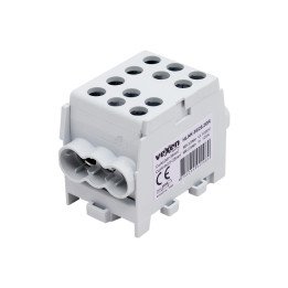 Клемма HLAK Al/Cu 2×35-4×25 мм серая