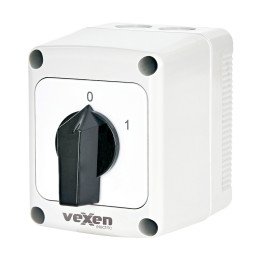 VEXEN переключатель 0-1 1P 25A IP65