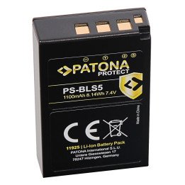 Patona PT11925 Battery Olympus BLS5 1100mAh Li-Ion Protect