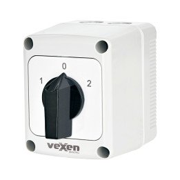 VEXEN переключатель 1-0-2 3P 25A IP65