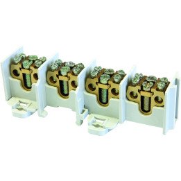 HLAK клеммный блок 35/25 A 4 полюса 2×25 мм