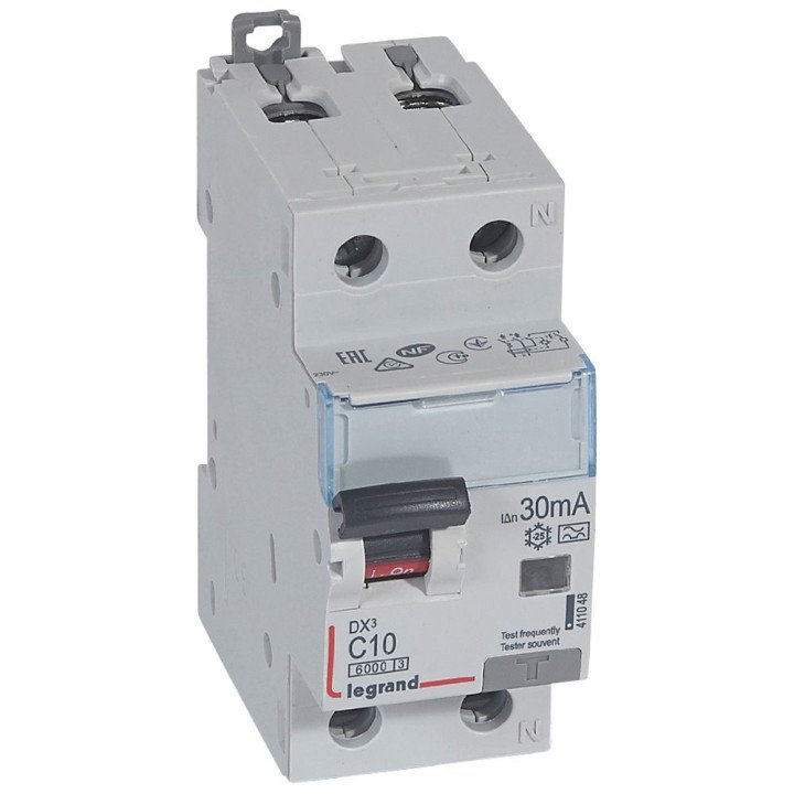 Legrand DX3 RCBO 10A A 30mA