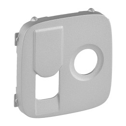Valena Allure alumīnija TV/RJ45 centrālā plate