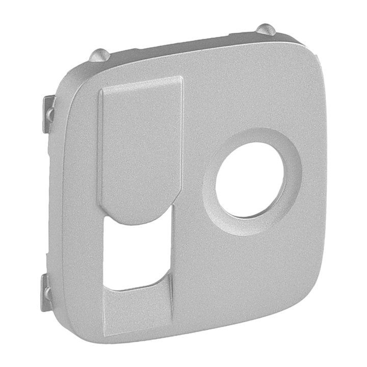 Valena Allure alumīnija TV/RJ45 centrālā plate