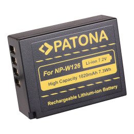 Patona PT1111 Battery for Fuji NP-W126 1020mAh Li-Ion