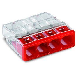 WAGO COMPACT savienotājs 4 vadītāji