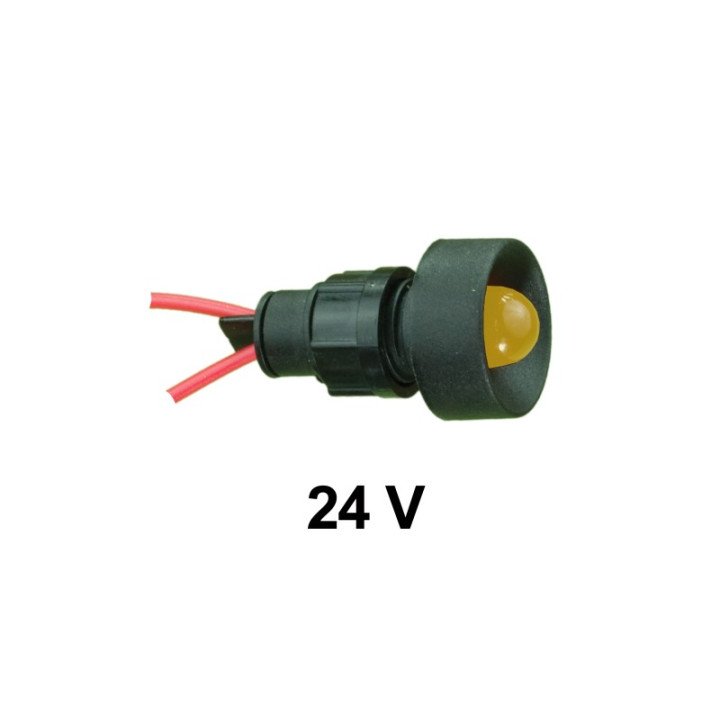 Лампочка KLP-10 жёлтая 24V, AC/DC,  10/Z  24V