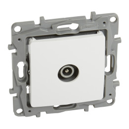 Legrand Niloe TV rozete gala 10dB balts