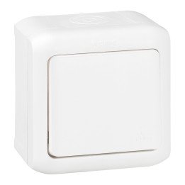 Переключатель Forix белый IP44