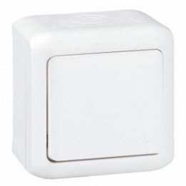 Кнопка Forix белая IP44