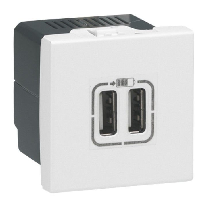 Legrand Mosaic USB lādētājs 2 porti