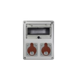 R-BOX 240 распределительная панель 2x16A/5p с модулями IP44