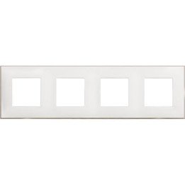 Bticino Classia Frames rāmis balts satīns 4 vietas