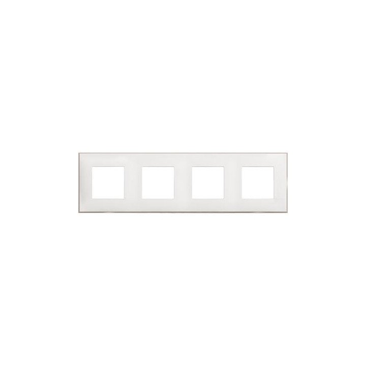 Bticino Classia Frames rāmis balts satīns 4 vietas
