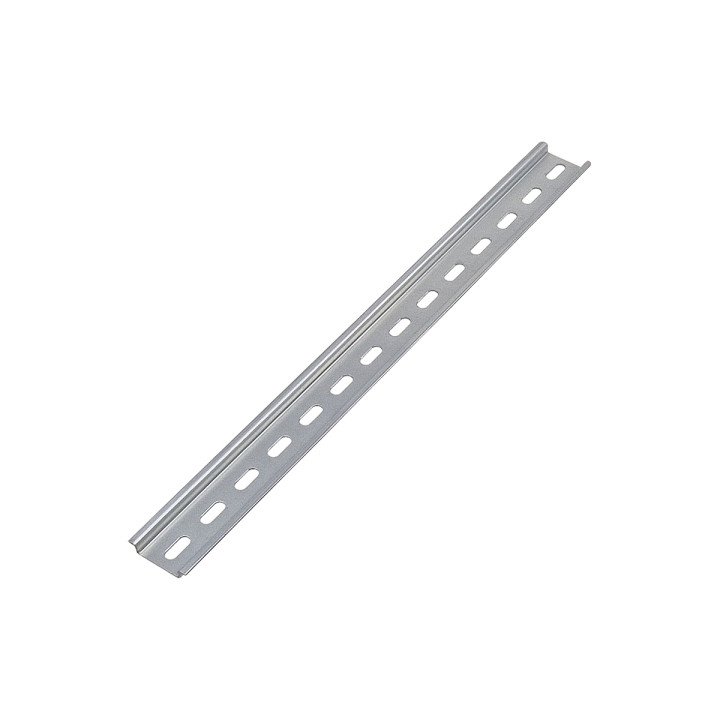 DIN рейка перфорированная 35 X 7,5 -35cm
