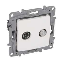 Legrand Niloe TV/SAT rozete gala 10dB balta