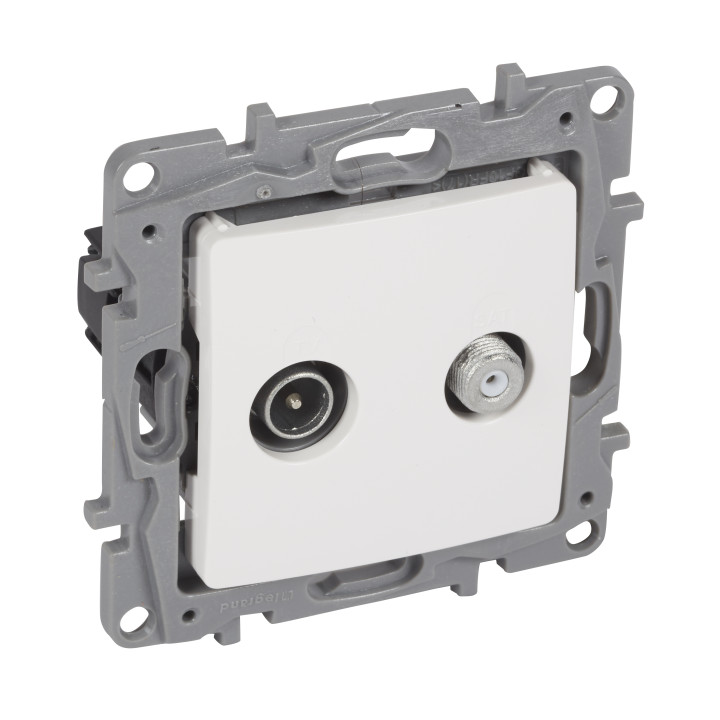 Legrand Niloe TV/SAT rozete gala 10dB balta