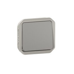Legrand Plexo механизм переключателя двойного серый
